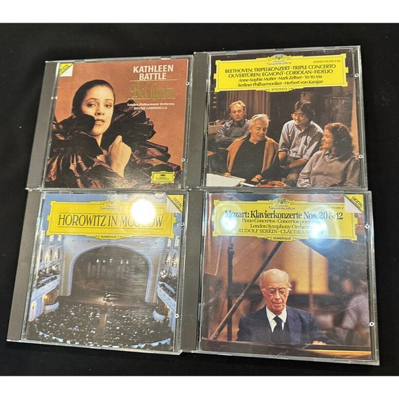 4 CD Lot HOROWITZ Yo Yo Ma & More DEUTSCHE GRAMMOPHON DIGITAL -CD3